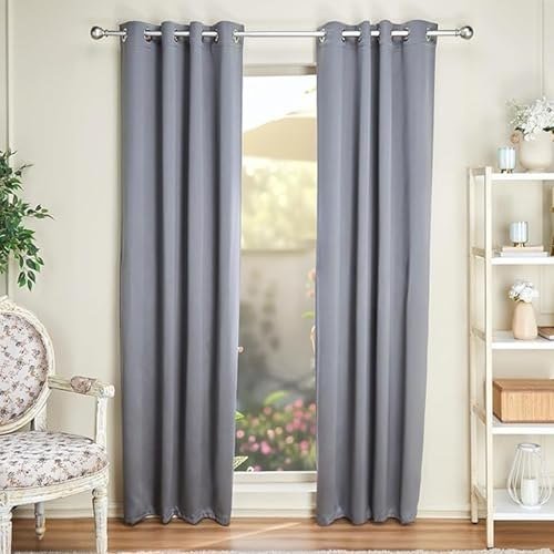 Amazon Basics - Room Darkening Blackout Door Curta