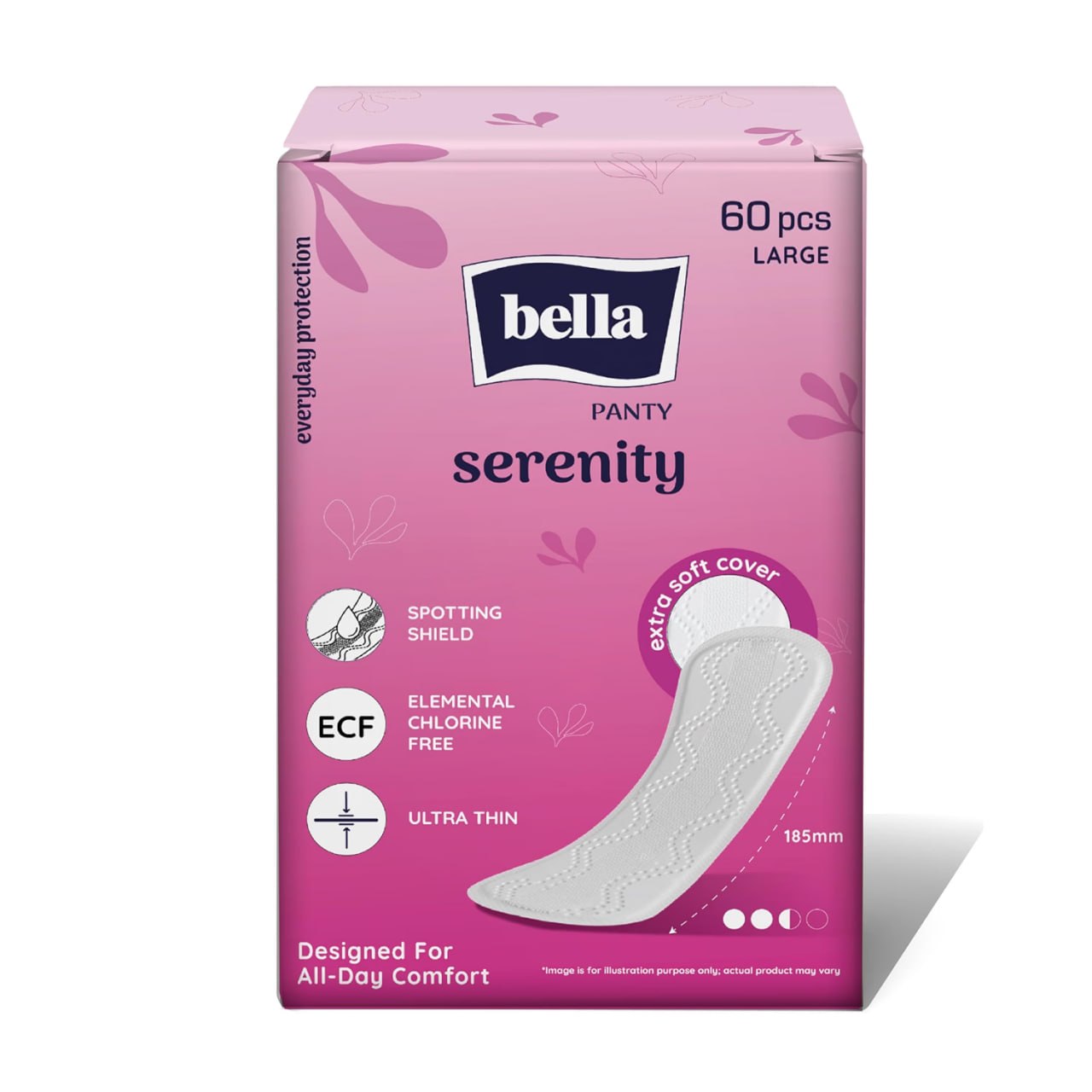 Amazon Bella Serenity Panty Liners For Women Ultra-thin 332