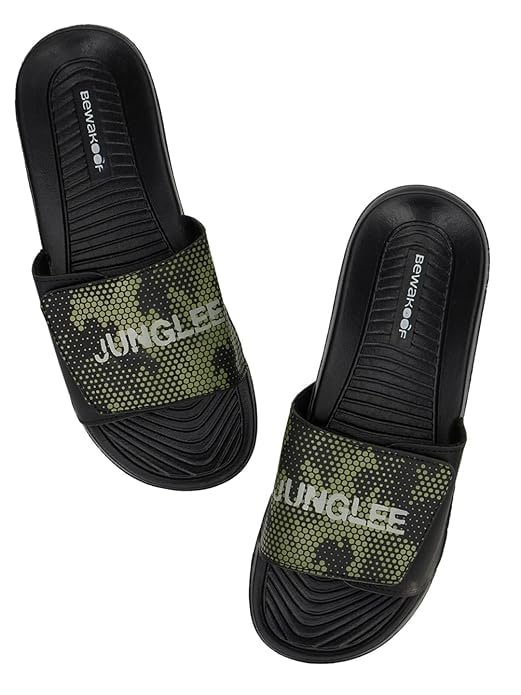 Amazon Bewakoof Men S Printed Sliders 340