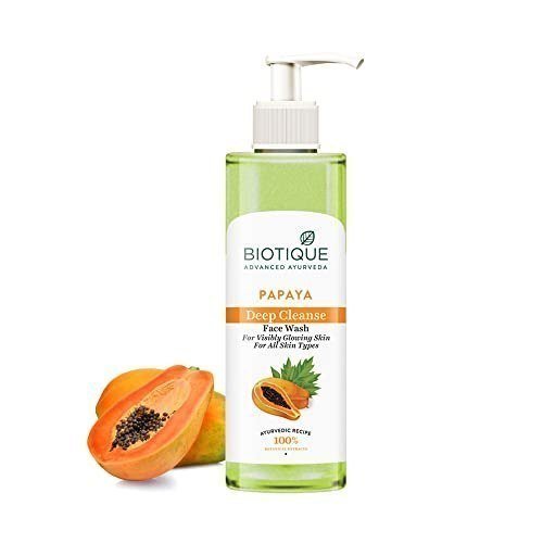 Amazon Biotique Papaya Deep Cleanse Face Wash