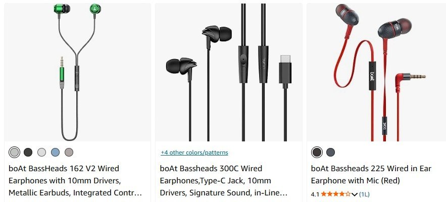 Amazon Boat Neckband Earbuds Starts 539