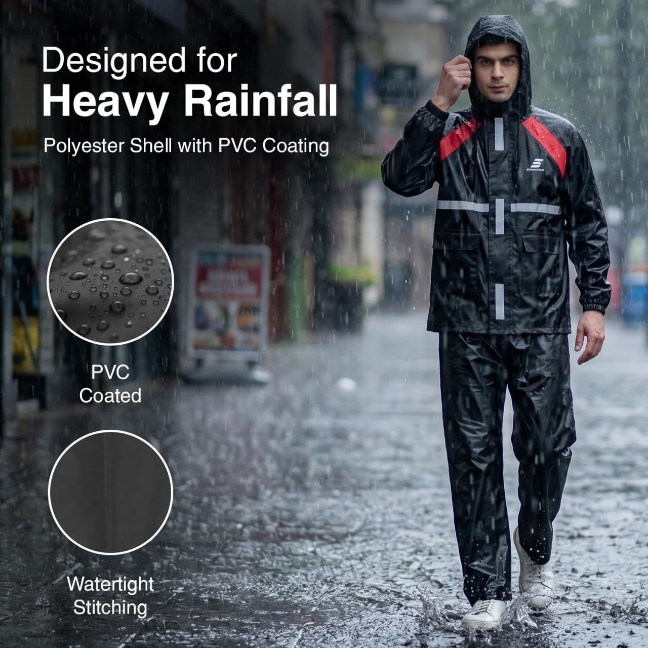 Amazon Brand Full Body Raincoat 506