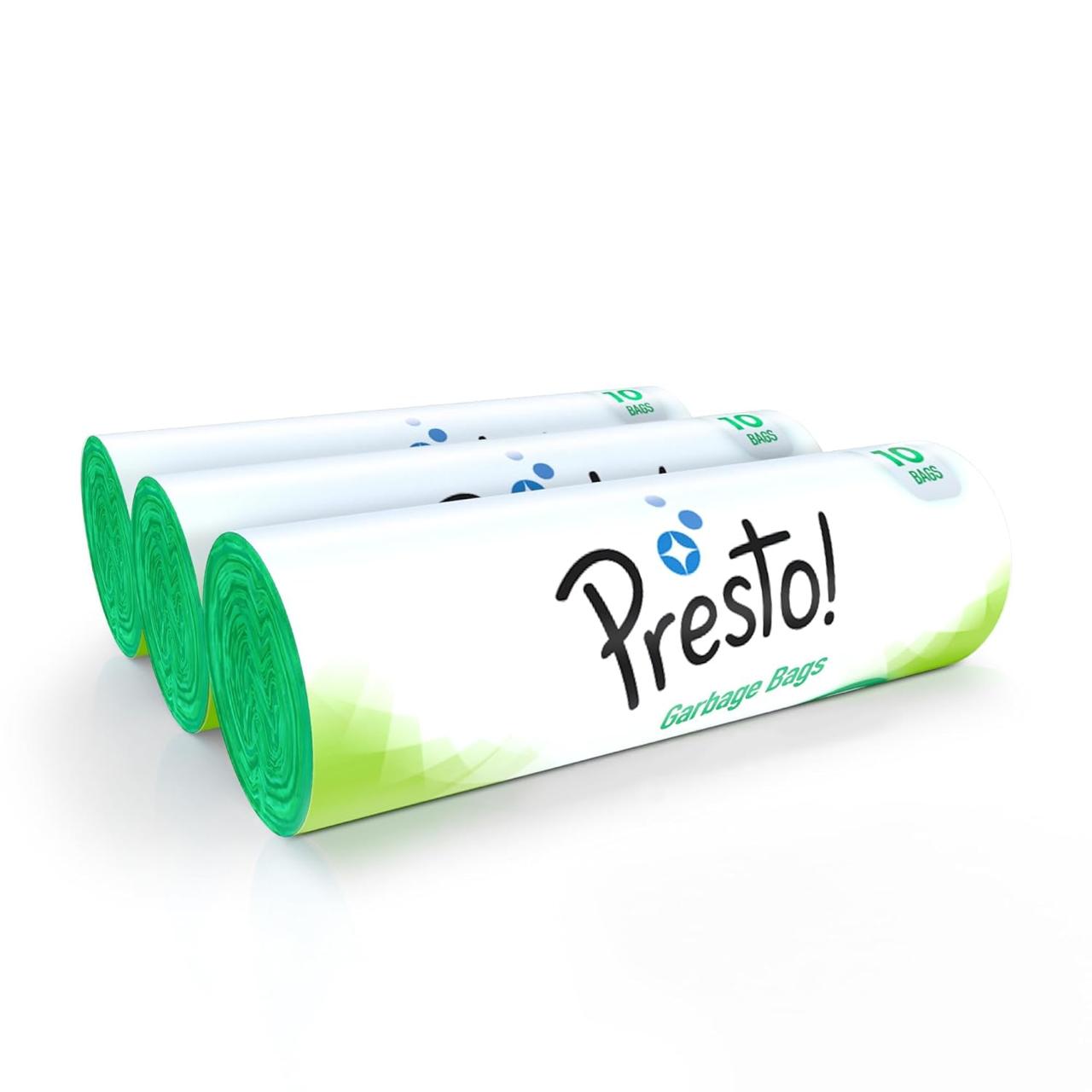 Amazon Brand - Presto Garbage Bags Xl - 10 Ba