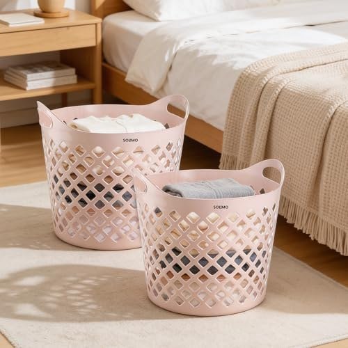 Amazon Brand - Solimo Diamond Basket (32l Each Set