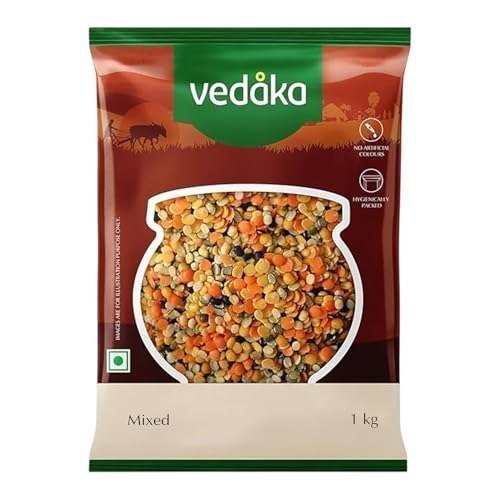 Amazon Brand - Vedaka Unpolished Mixed Dal 1 