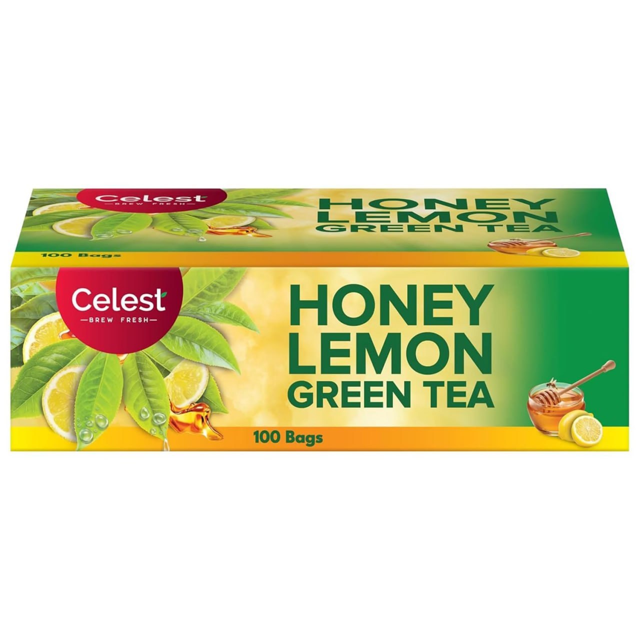 Amazon Celest Green Tea 100 Tea Bags Lemon Honey G