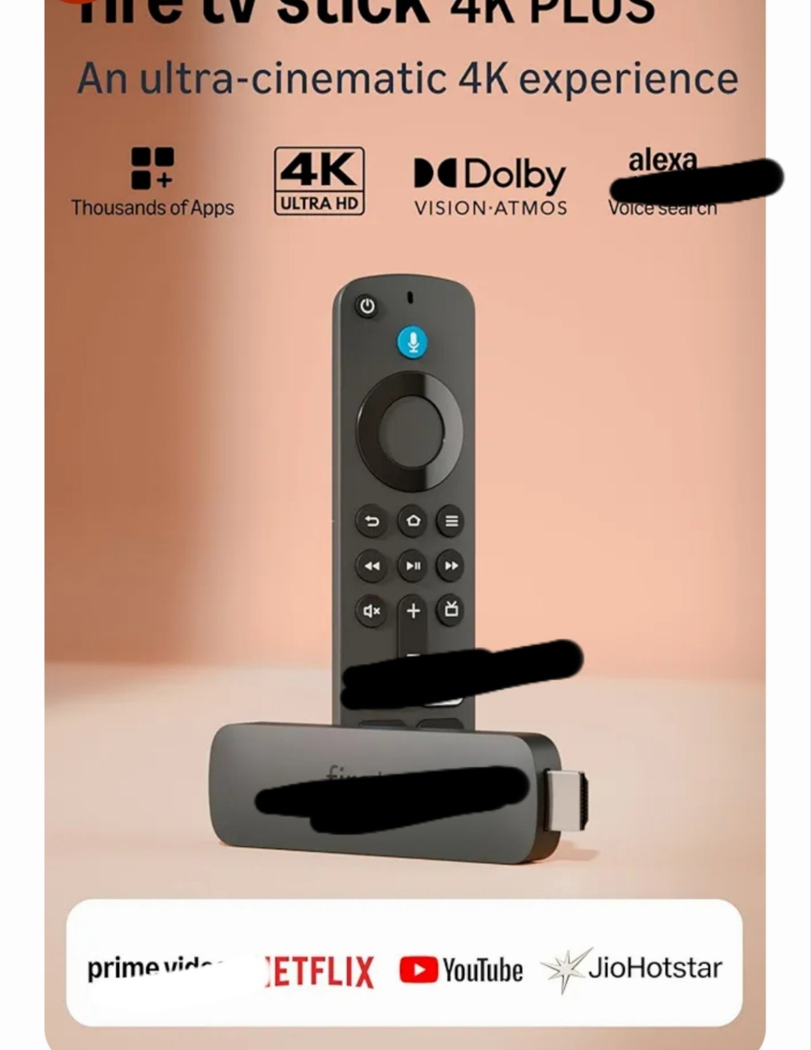 Amazon Fire Tv Stick 4k Plus (newest Model) 4