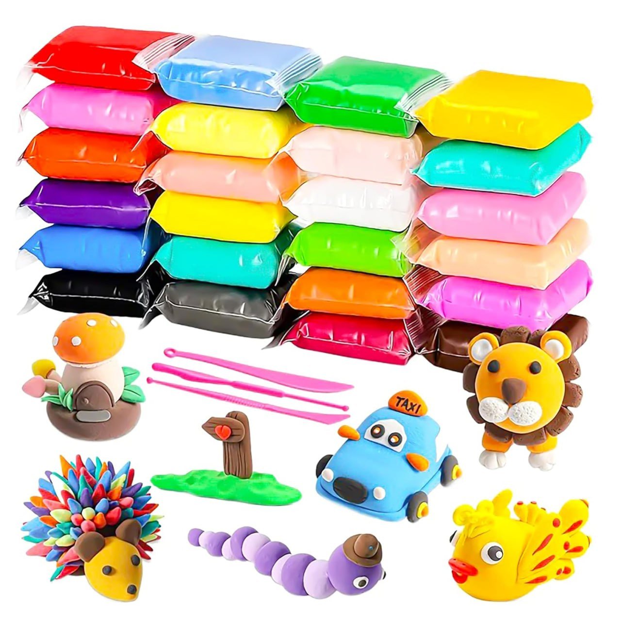 Amazon Flat 60 On Vgrassp 24 Pcs Air Dry Clay