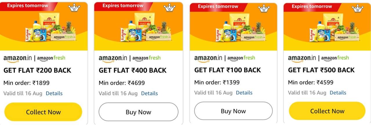 Amazon Fresh 500 Collect