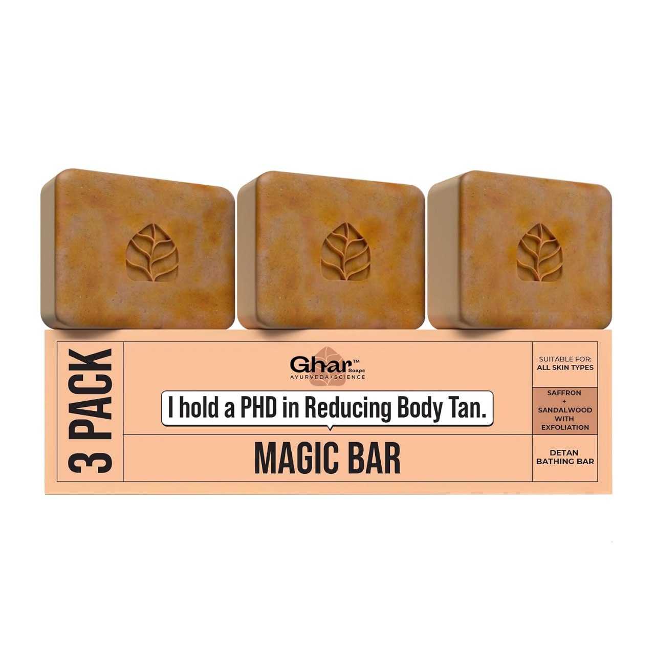 Amazon Ghar Soaps Sandalwood Saffron Magic Ba