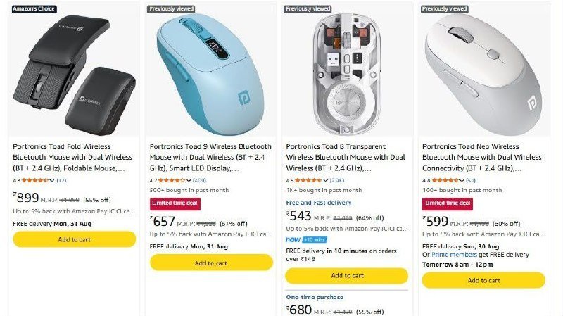 Amazon Grab 69 On Portronics Wireless Bluetoo