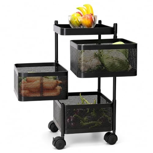 Amazon Homeor 3 Layer Kitchen Trolley With Wh