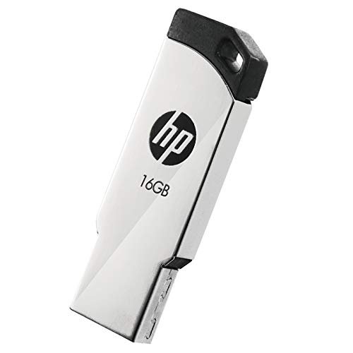 Amazon Hp V236w 16gb Usb 2 0 Pen Drive Metal Silve