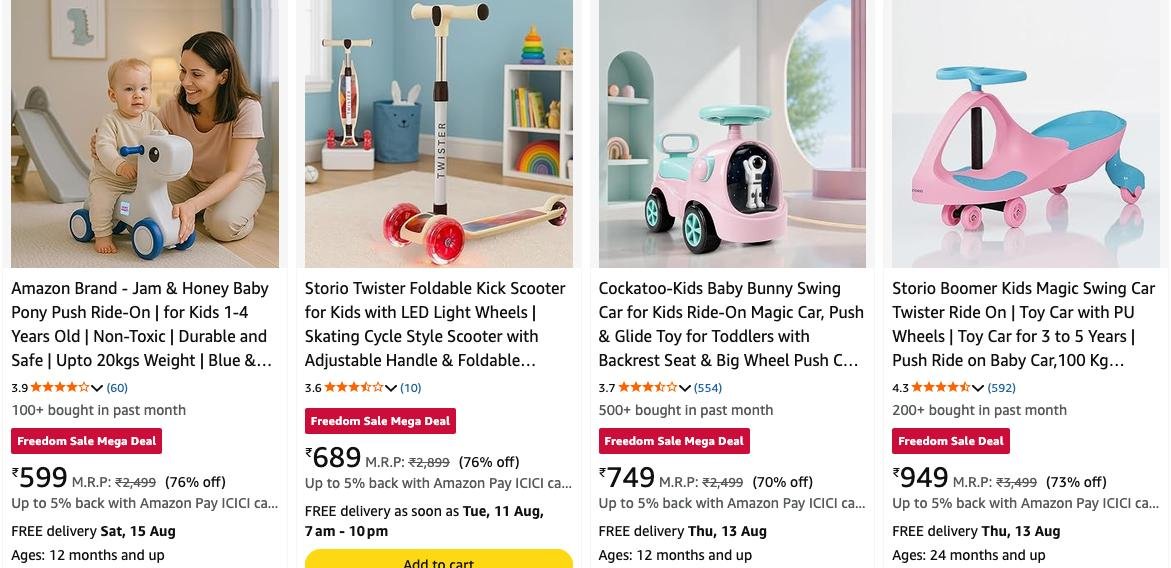 Amazon Kids Toys Mega Deals Amazon Brand Jam 