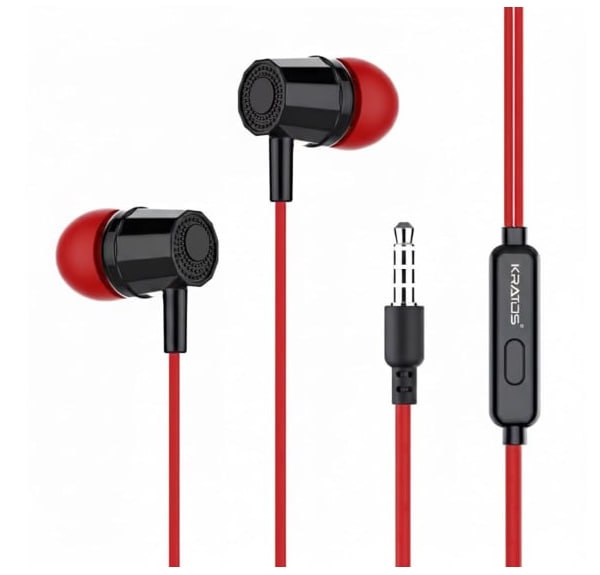 Amazon Kratos E02 Red Wired Earphones 99