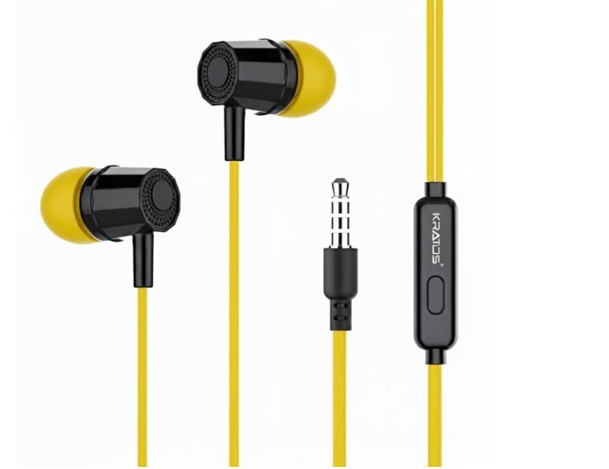 Amazon Kratos E02 Yellow Wired Earphones 99