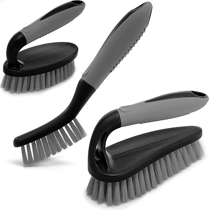Amazon Kroywen Scrub Brush Set Of 3pcs-cleani