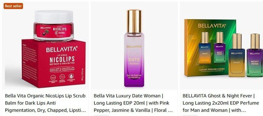 Amazon Loot Bella Vitta Beauty Products Start