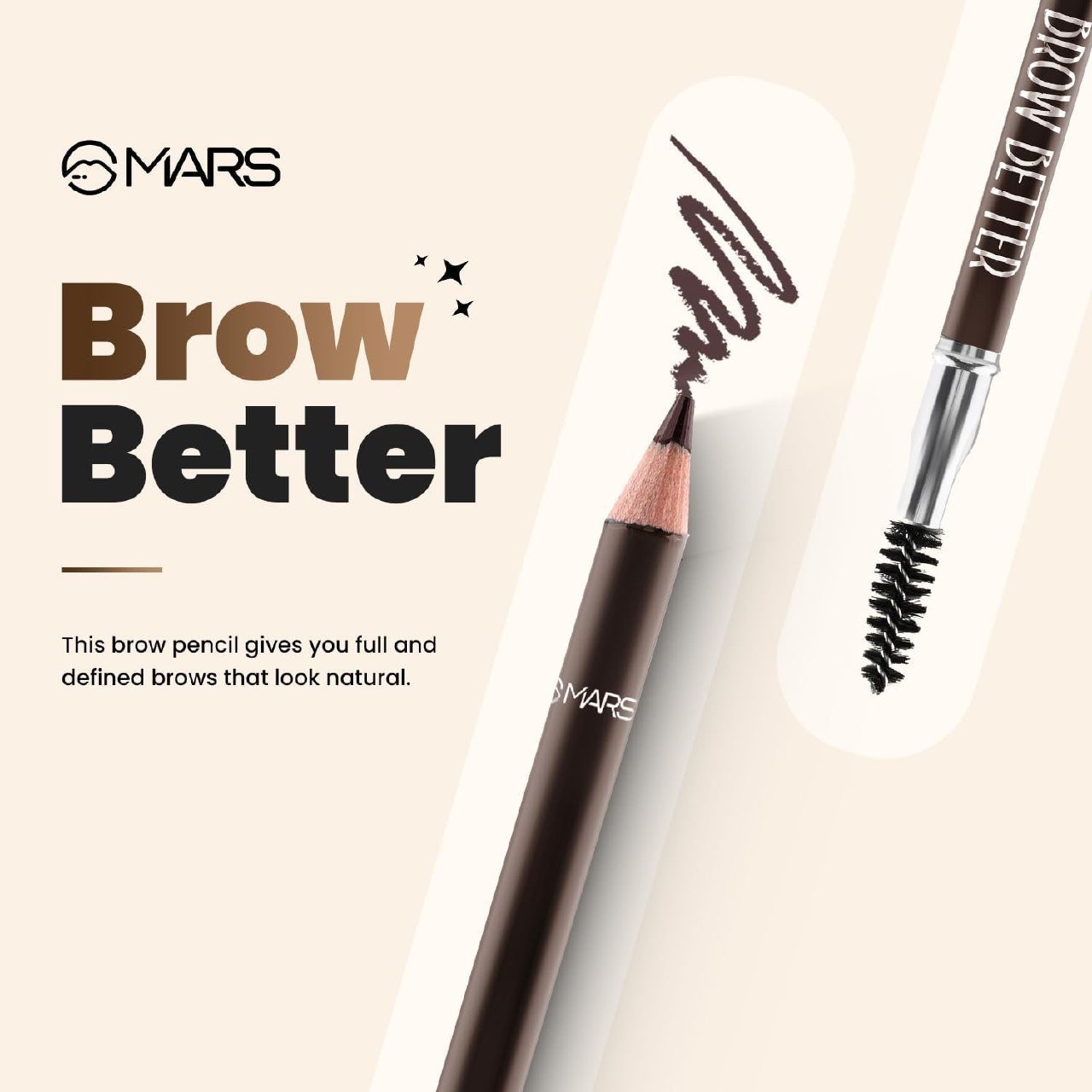 Amazon Mars Brow Better Eyebrow Pencil With S