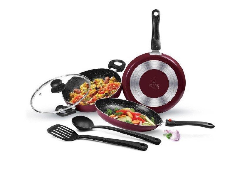 Amazon Milton Non-stick Cookware Set Of 5 1438
