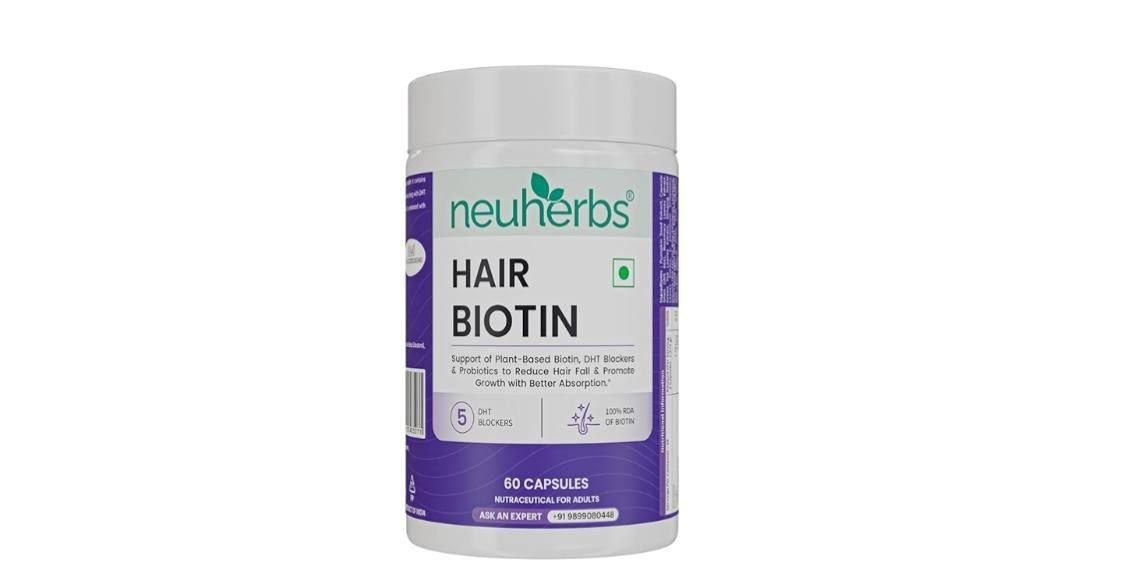 Amazon Neuherbs Hair Biotin With Dht Blocker 