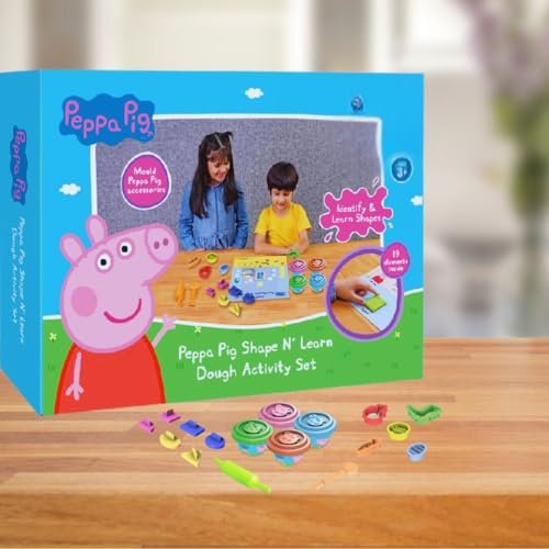 Amazon Playmagic Peppa Pig Dough Shape Learn 