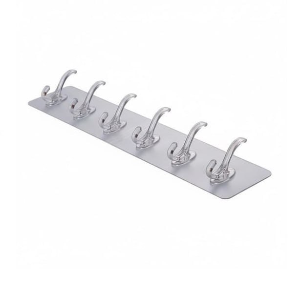 Amazon Self Adhesive Pvc Wall Hanger 6 Hook 9