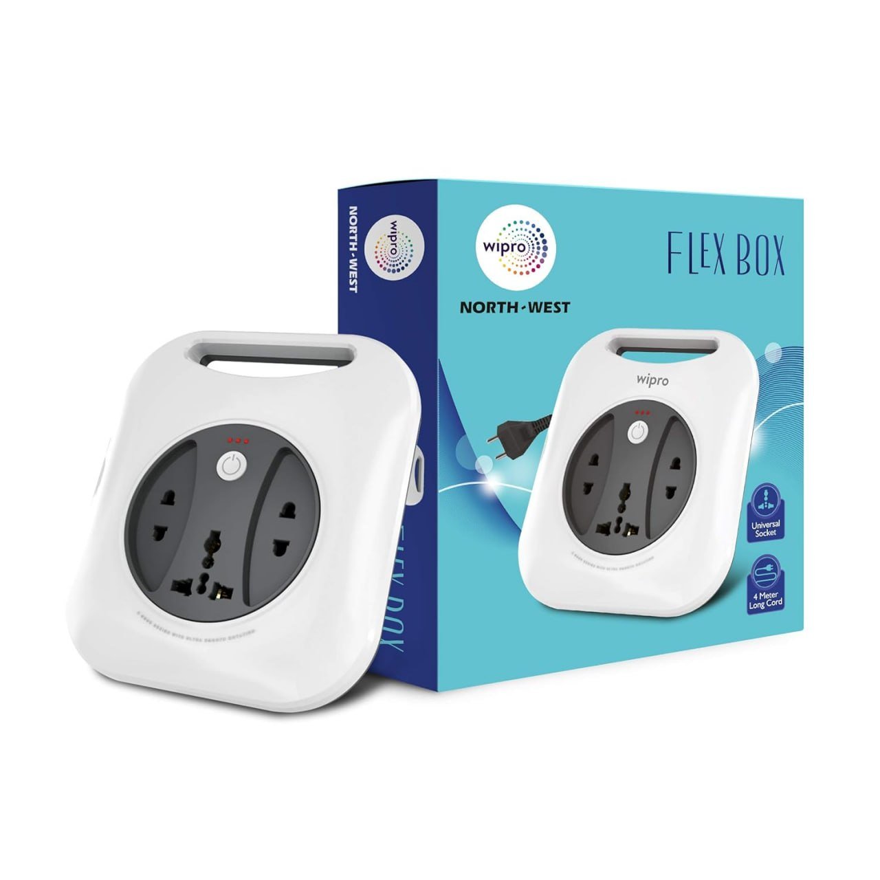 Amazon Wipro Flex Box Extension Cord 267