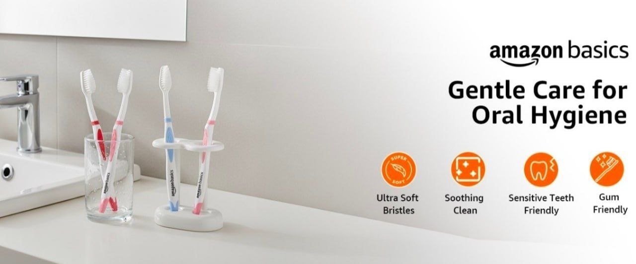 Amazonbasics Toothbrush 12pcs At 189