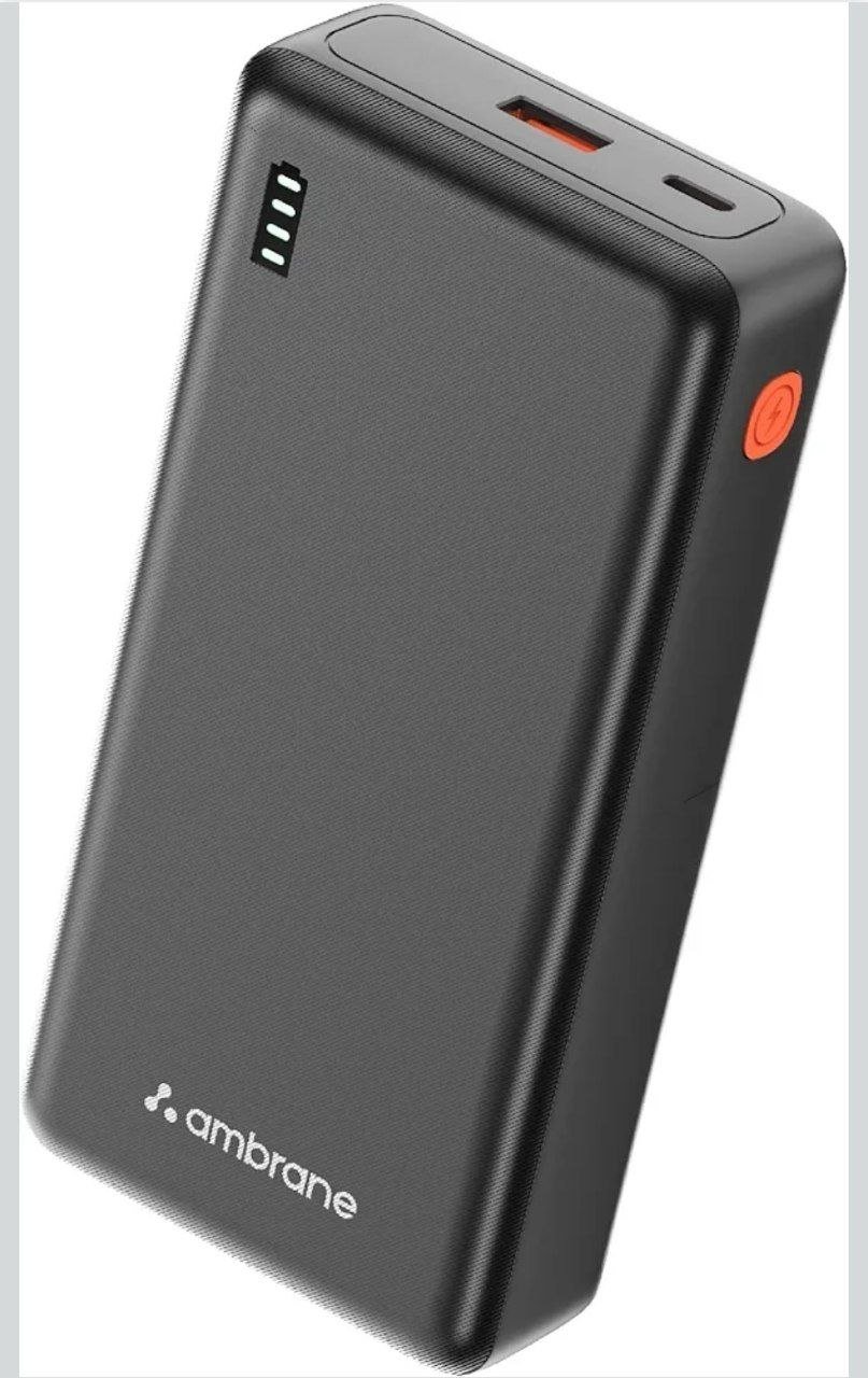 Ambrane 20000mah Power Bank With 22 5w Fast Chargi