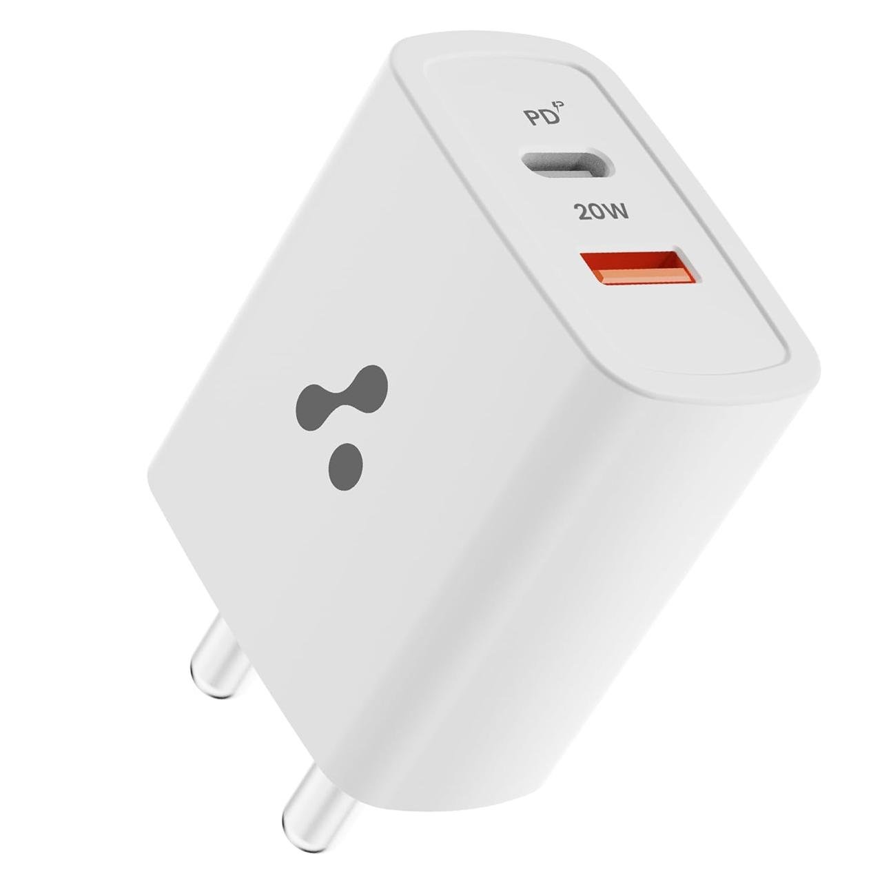 Ambrane 20w Dual Port Boostedspeed Usb Charger Wit