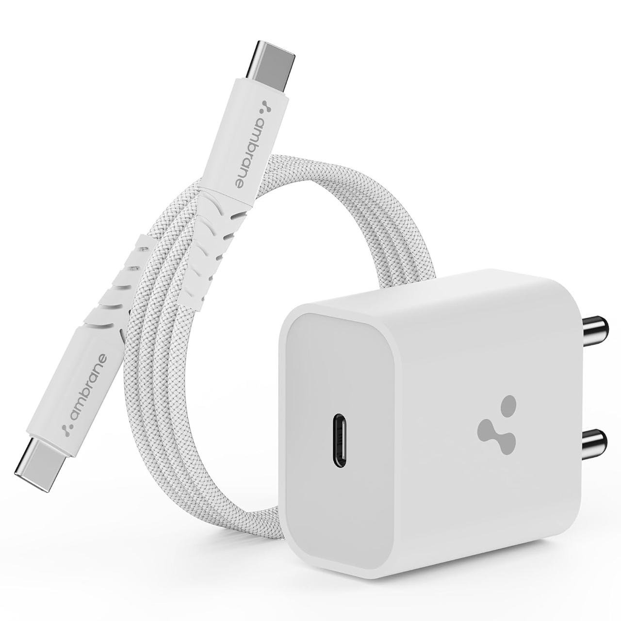 Ambrane 20w Type C Mobile Charger Adapter Fas