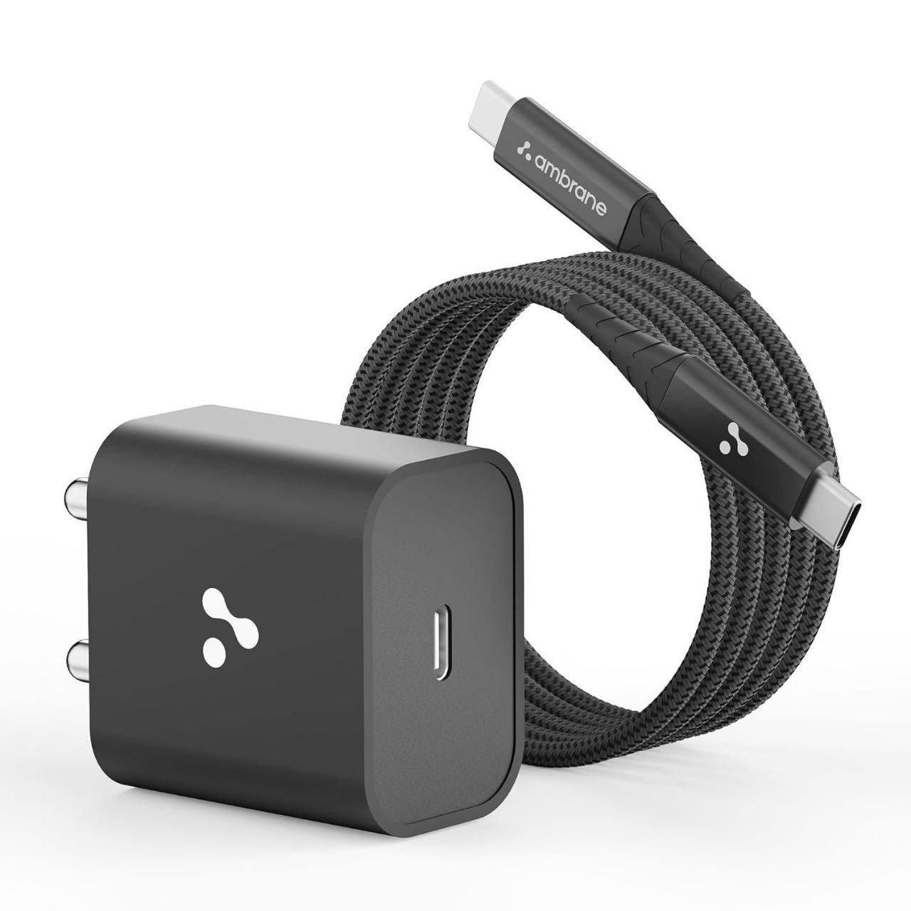 Ambrane 20w Type C Mobile Charger Adapter Fast Cha