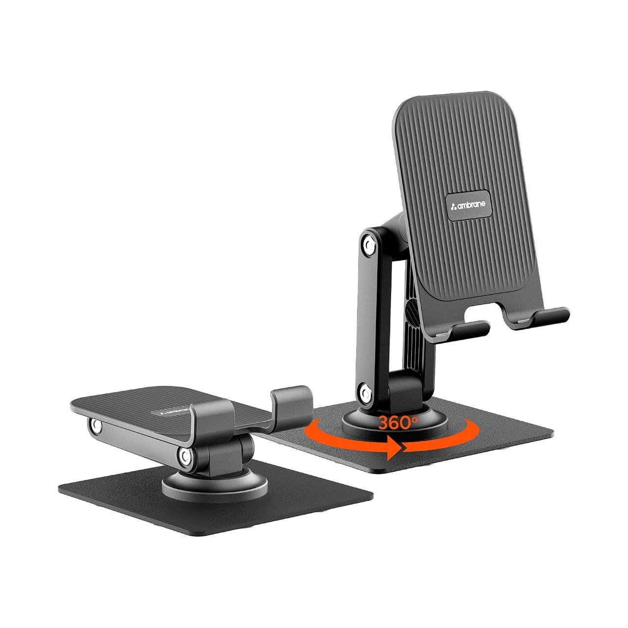 Ambrane 360 Rotation Foldable Design Mobile Stand 