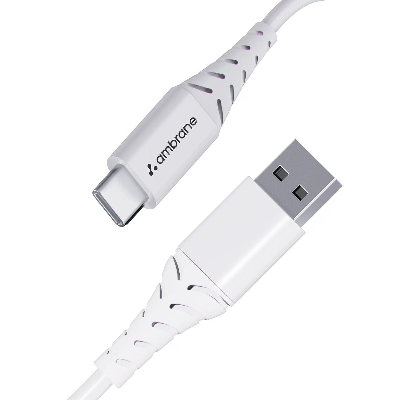 Ambrane 60w 3a Fast Charging Output Cable Wit