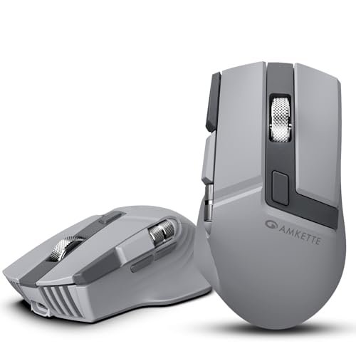 Amkette Xs Series Flow S Ergonomic Wireless Mouse 