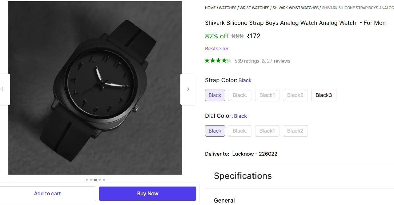 Analog Watch - For Men 172