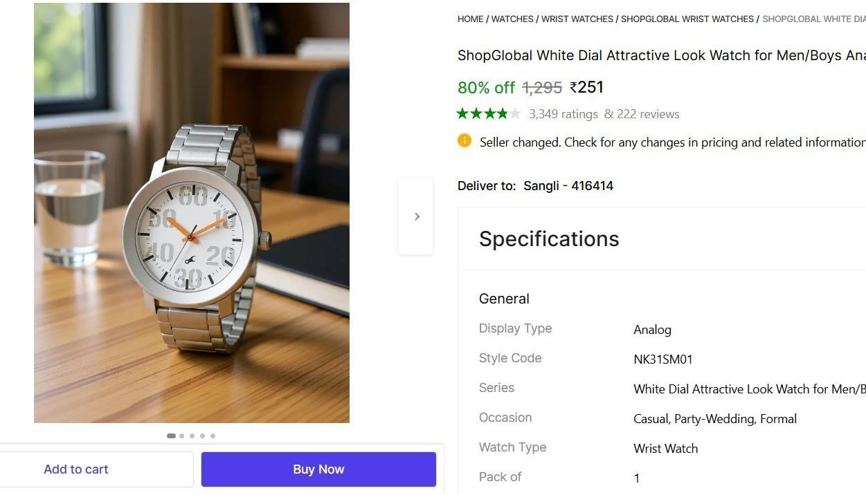 Analog Watch - For Men 251
