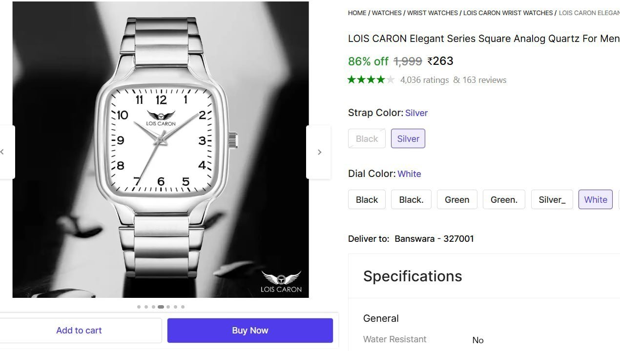 Analog Watch - For Men 263