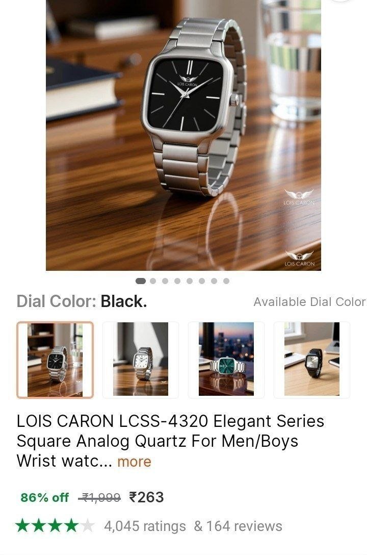 Analog Watch - For Men At 254