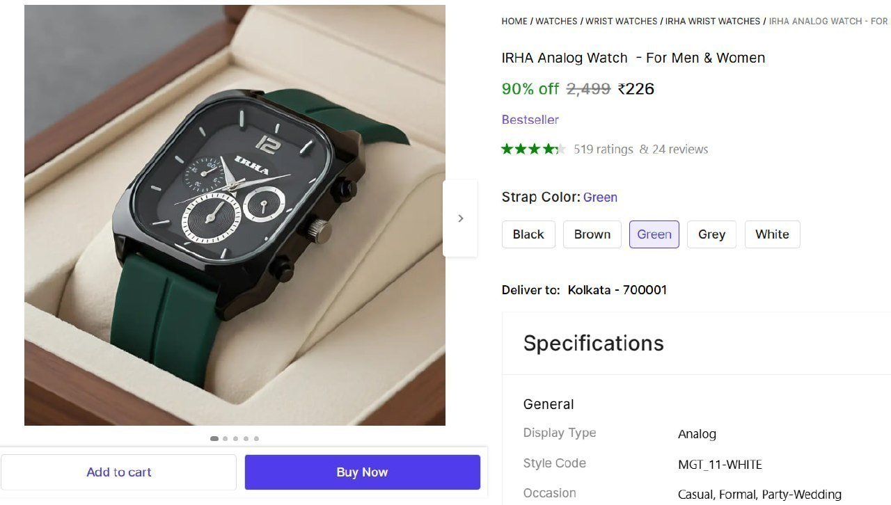 Analog Watch - For Men Women 226
