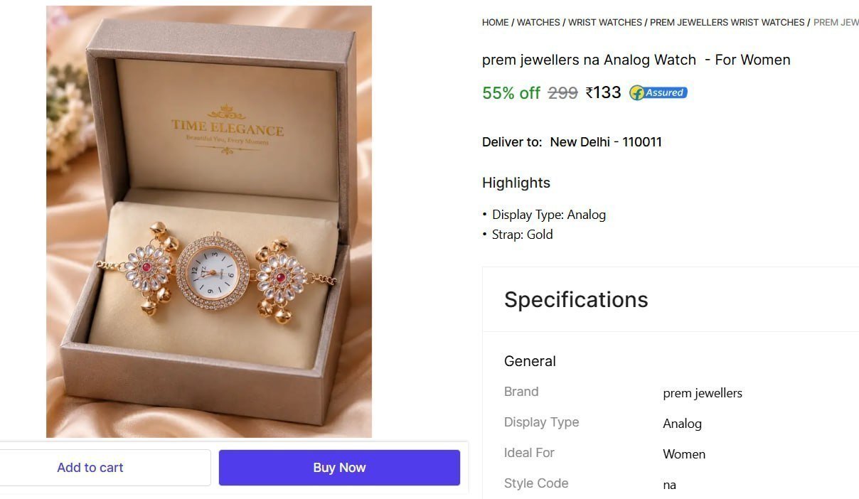Analog Watch - For Women 133