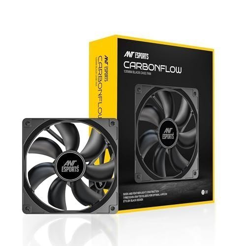 Ant Esports Carbonflow 120mm Case Fan - Black