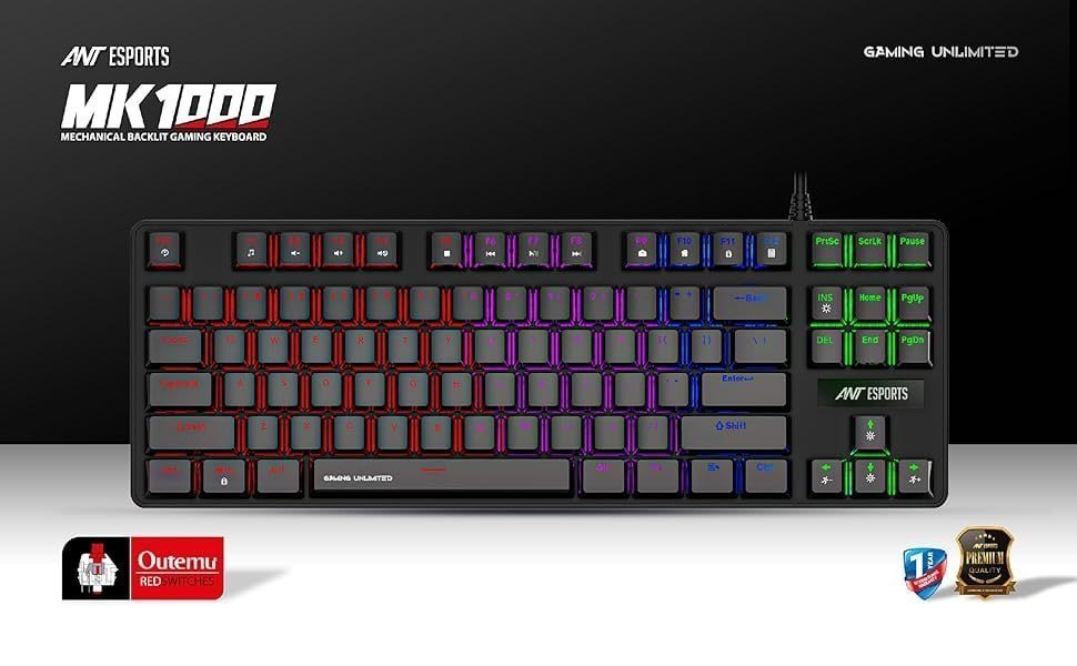 Ant Esports Gaming Keyboard 1380