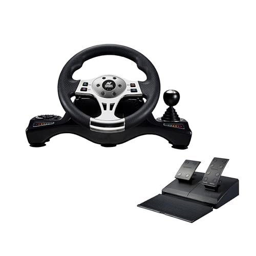 Ant Esports Gw190 Racing Steering Wheel With Pedals Shifter 270 Rotation Un
