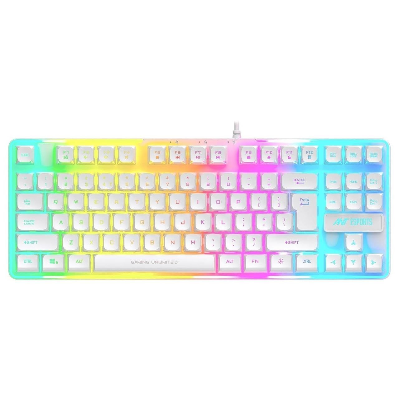 Ant Esports Mk700 V2 Membrane Tkl Wired Gamin