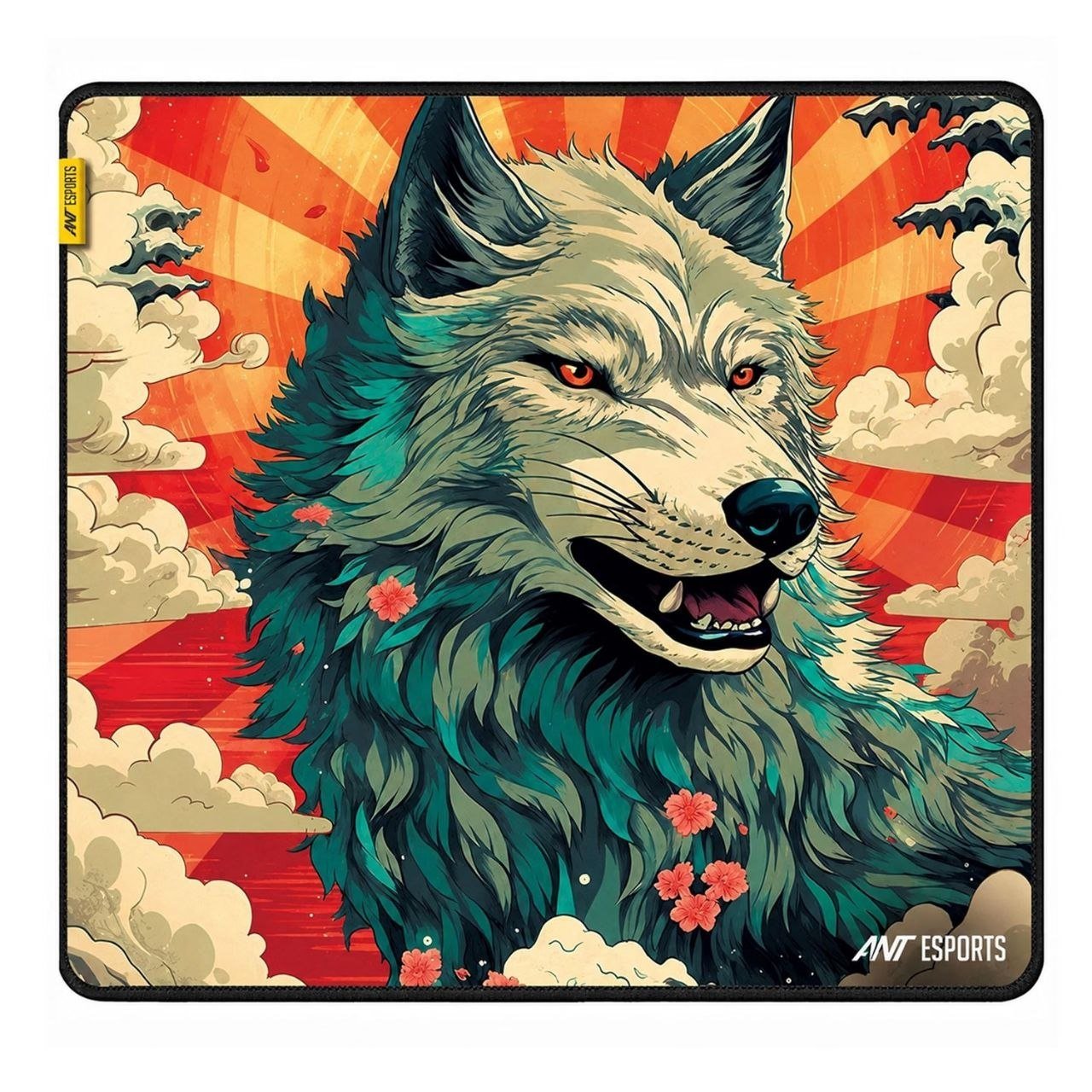 Ant Esports Wolf Mouse Pad 260x210x3mm Anti-fray S