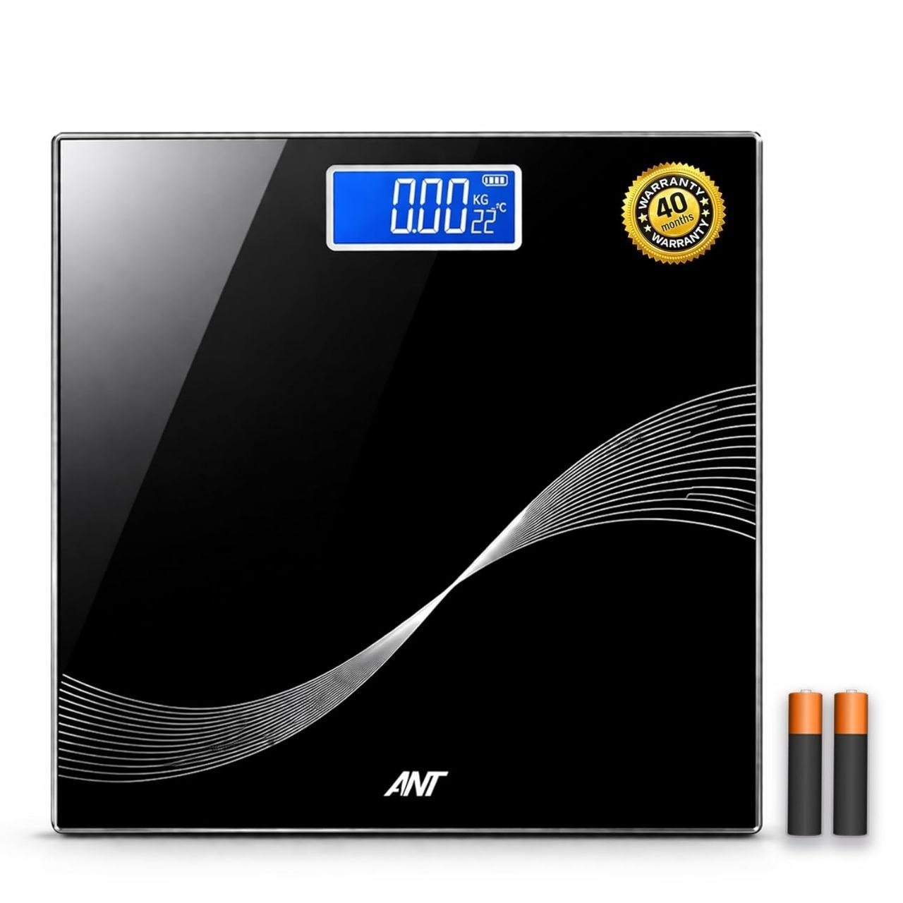 Ant Flora Wave Digital Body Weight Weighing Scale 