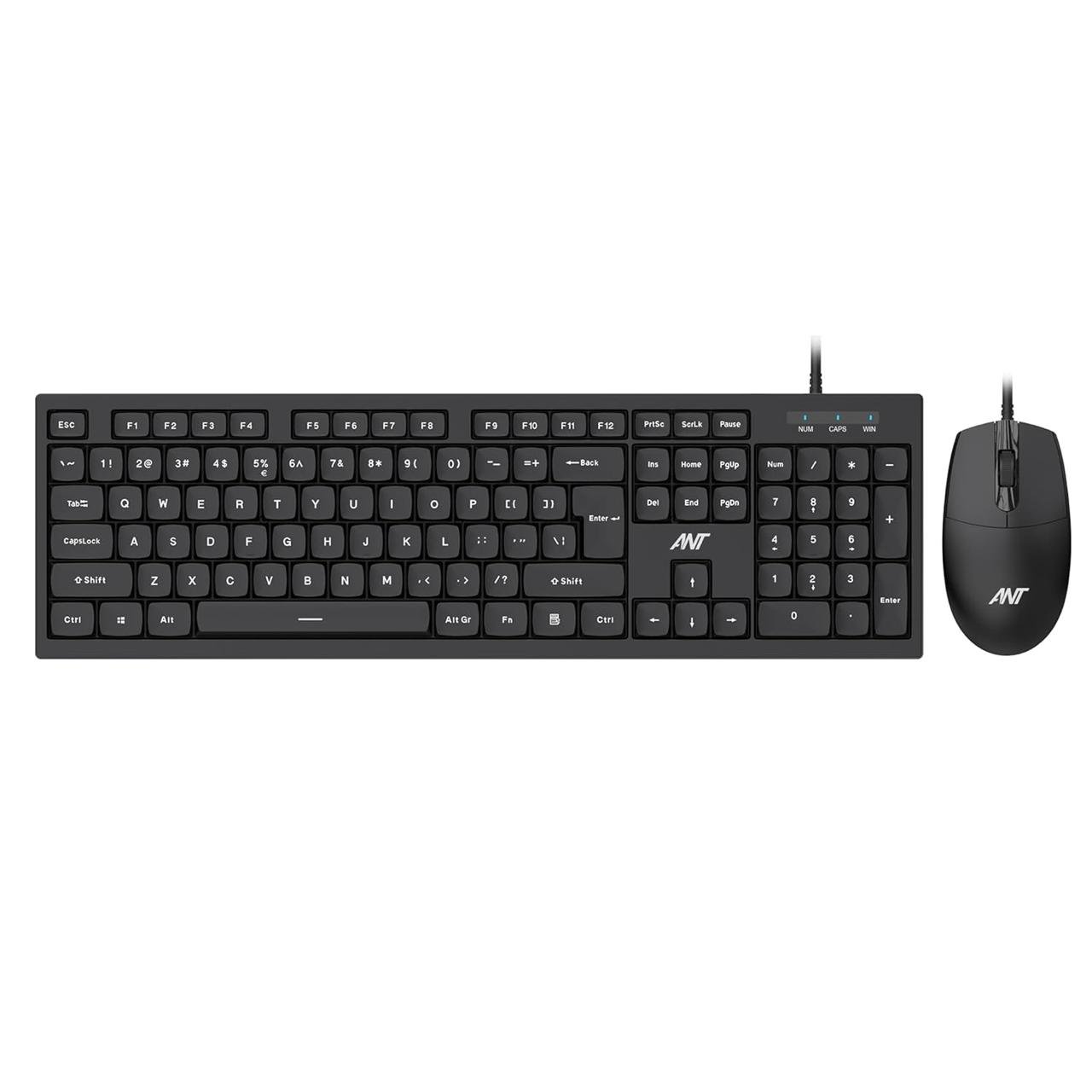 Ant Master10 Full Size Wired Keyboard And Mou