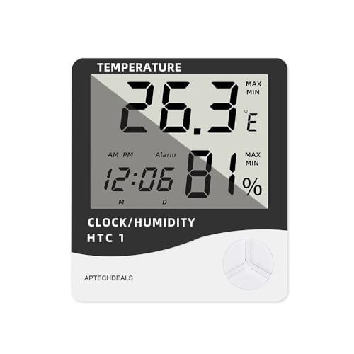 Aptechdeals Htc-1 Digital Hygrometer Thermometer H